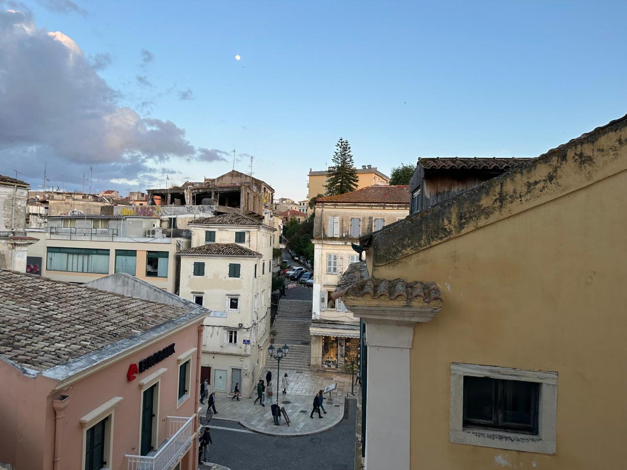 Semeli Old Town Corfu Retreat With Amazing Views Apartment Luaran gambar