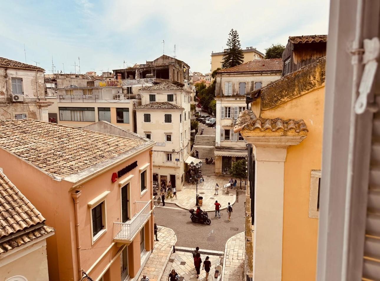 Semeli Old Town Corfu Retreat With Amazing Views Apartment Luaran gambar